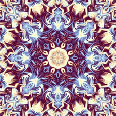 soyut simetrik desen