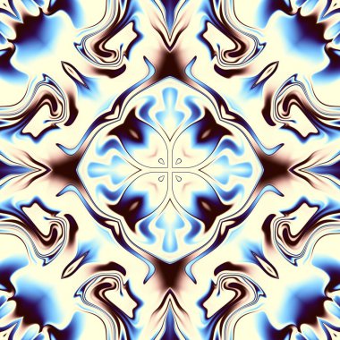 soyut simetrik desen