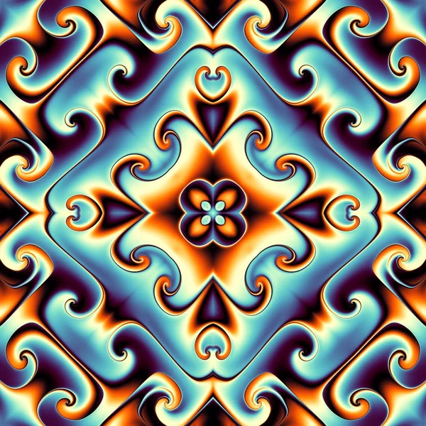 Abstraktes symmetrisches Muster — Stockfoto