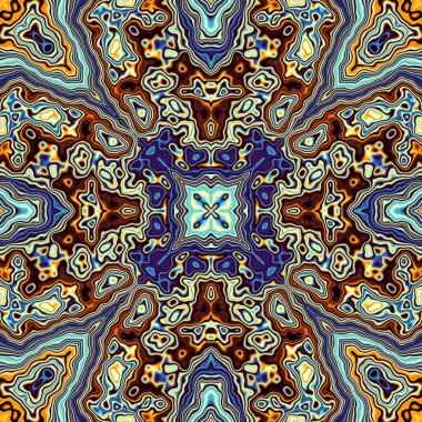 soyut simetrik desen