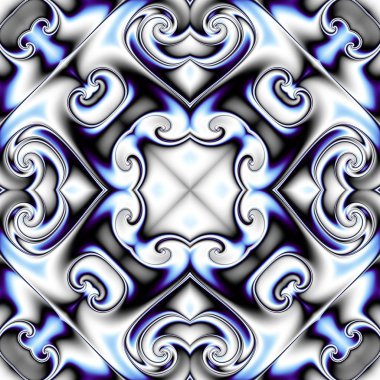 soyut simetrik desen