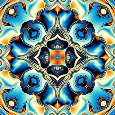 soyut yuvarlak kalıp