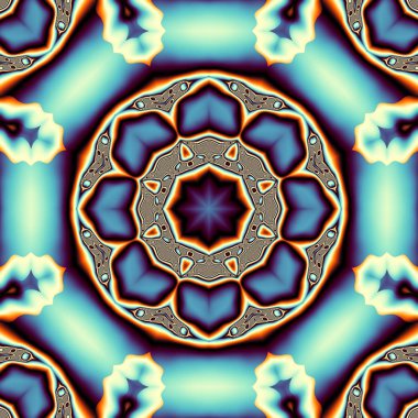 soyut yuvarlak kalıp