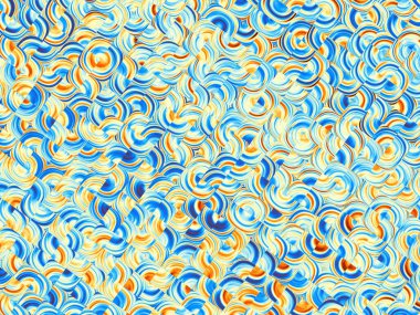 Yatay geometrik arka plan