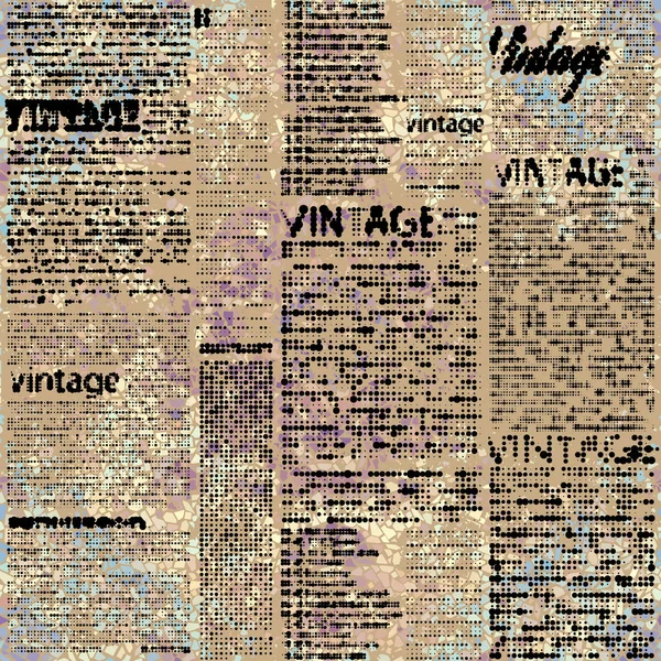 Vintage Grunge Muster — Stockvektor