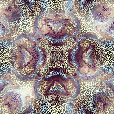 Dikişsiz mozaik desen