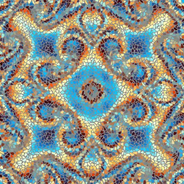 Dikişsiz mozaik desen