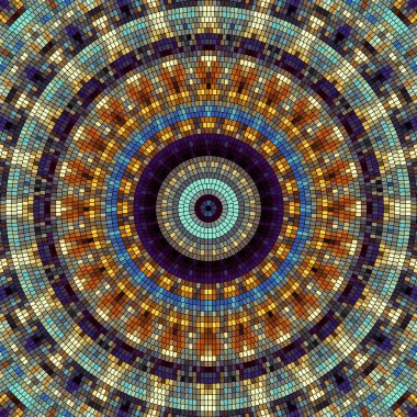 Dikişsiz mozaik desen