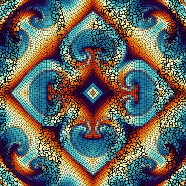 Dikişsiz mozaik desen