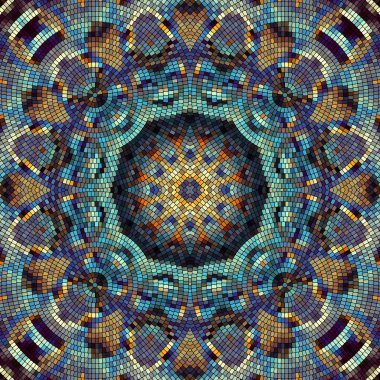 Dikişsiz mozaik desen