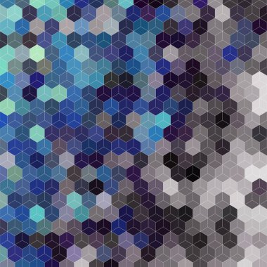 Geometrik soyut desen.