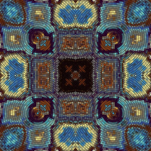 Patrón de mosaico sin costura — Archivo Imágenes Vectoriales