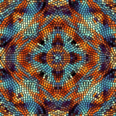 Dikişsiz mozaik desen