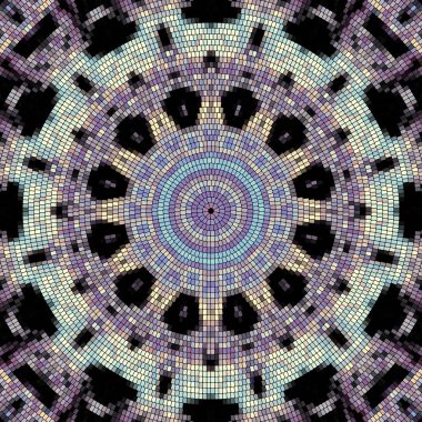 Dikişsiz mozaik desen