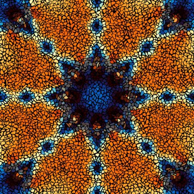 Dikişsiz mozaik desen