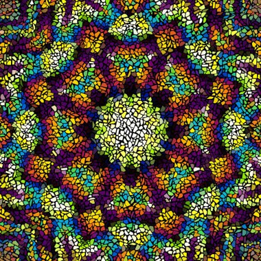 Dikişsiz mozaik desen