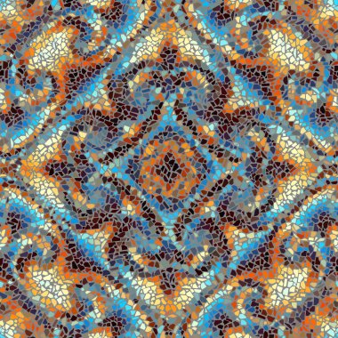 Dikişsiz mozaik desen