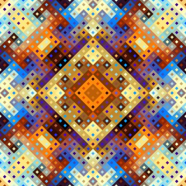 Geometrik soyut desen.