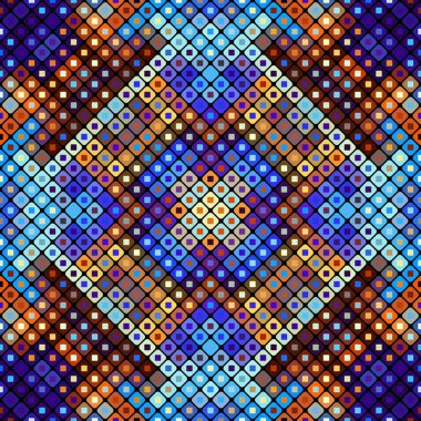 Geometrik soyut desen.