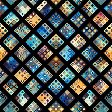 Geometrik soyut desen.