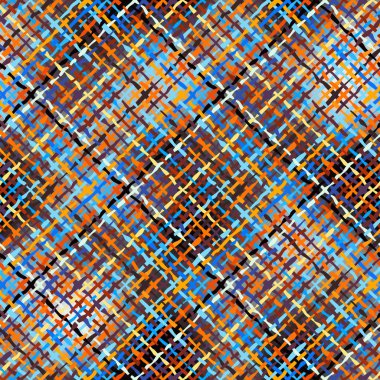 Geometrik ekose deseni.