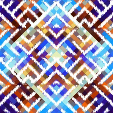 Geometrik soyut desen.