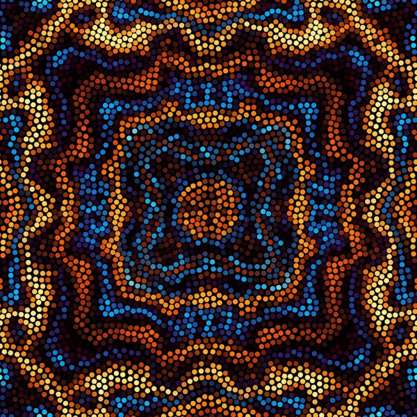 Sorunsuz mozaik sanat desen