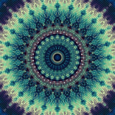 Dikişsiz mozaik desen