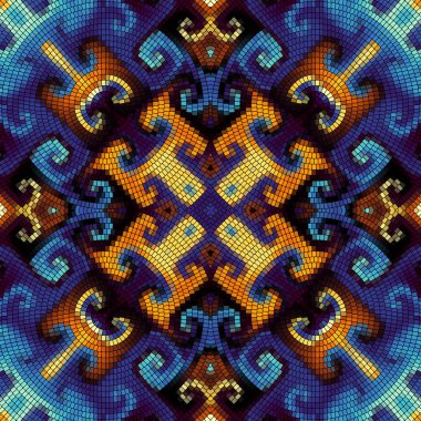 Dikişsiz mozaik desen