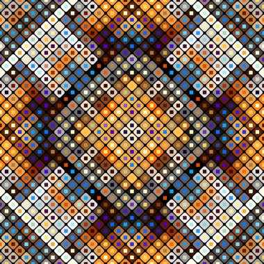 Geometrik soyut desen.