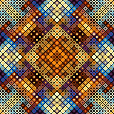 Geometrik soyut desen.