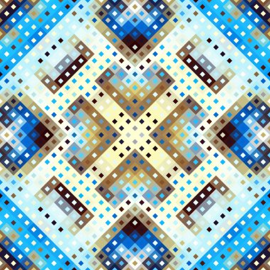 Geometrik soyut desen.