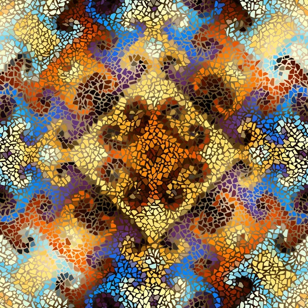 Sorunsuz mozaik sanat desen