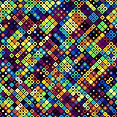 Geometrik soyut desen.