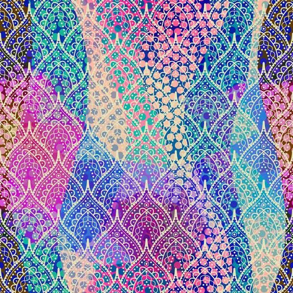 Ornamento decorativo patrón abstracto . — Archivo Imágenes Vectoriales