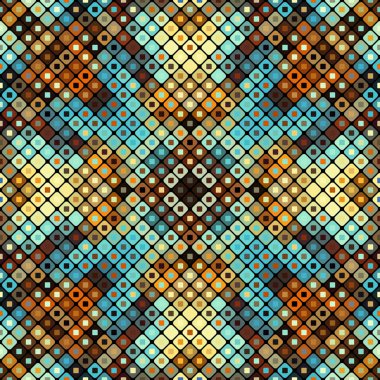 Geometrik soyut desen.