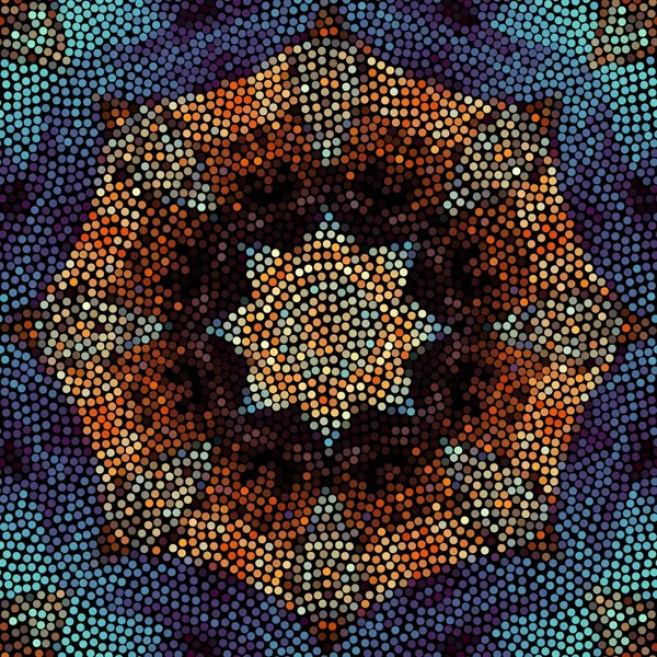 Sorunsuz mozaik sanat desen