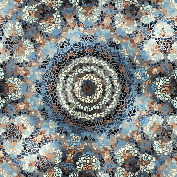 Sorunsuz mozaik sanat desen