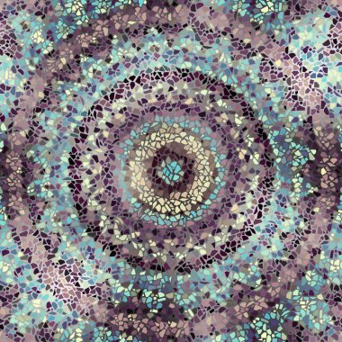 Sorunsuz mozaik sanat desen