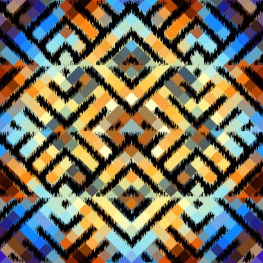 Geometrik soyut desen.