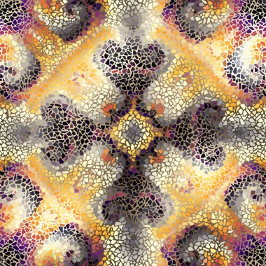 Sorunsuz mozaik sanat desen