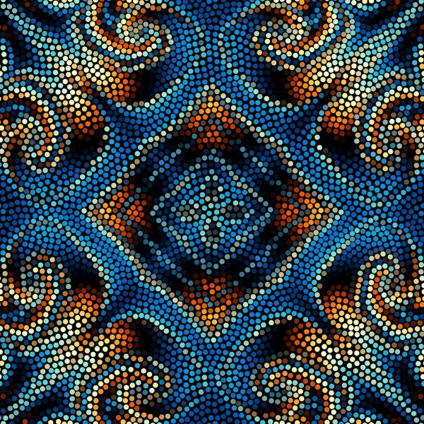 Sorunsuz mozaik sanat desen