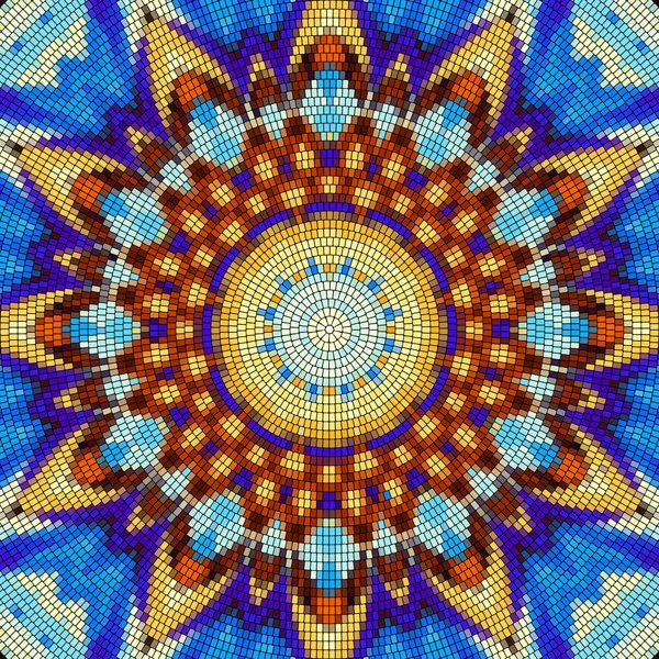 Sorunsuz mozaik sanat desen