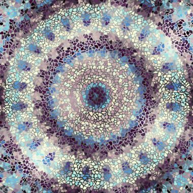 Sorunsuz mozaik sanat desen