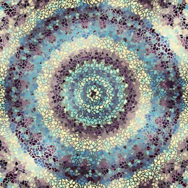 Sorunsuz mozaik sanat desen