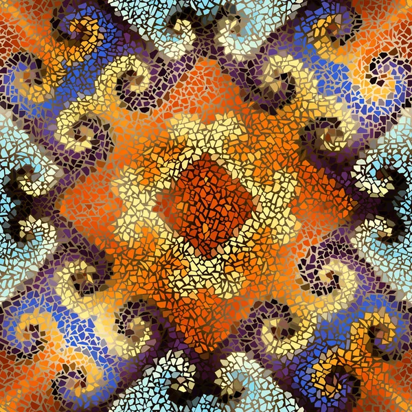 Sorunsuz mozaik sanat desen