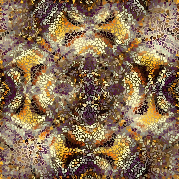 Sorunsuz mozaik sanat desen