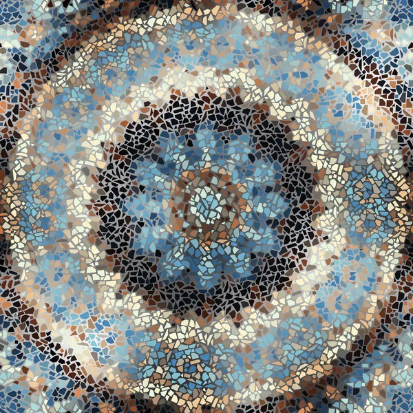 Sorunsuz mozaik sanat desen