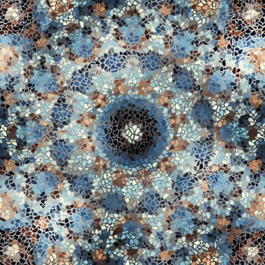 Sorunsuz mozaik sanat desen