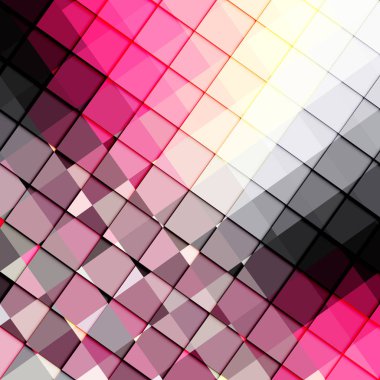 Geometrik soyut desen.